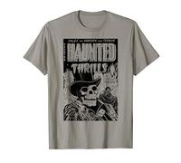 Evil Skeleton Halloween Horror Comic Vintage Horror Monsters T-Shirt