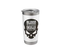 Evil Skull Blood for The Blood God Hell Demon Stainless Steel Insulated Tumbler