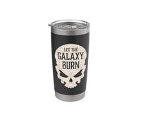 Evil Skull Let The Galaxy Burn Hell Demon Chaos Stainless Steel Insulated Tumbler