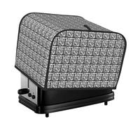 Evil Skull Print 4-Slice Toaster Cover Dustproof Kitchen Appliance Protector Everyday Usability