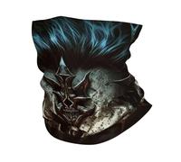 Evil Skull Satanic Dead Dark Unisex Neck Gaiter Breathable Face Covering Scarf Soft Neck Warmer For Running Skiing Walking Cycling