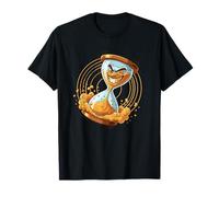 Evil Smiling Hourglass Time is Running Out T-Shirt