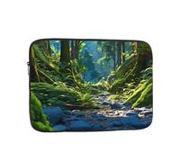 Evil Spirit in The Forest Laptop Sleeve Case 10 Inch Suitable for Notebook Computer Tablet Traveling Carrying Simple Case