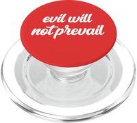 Evil Will Not Prevail Pope Leo XIV God Unity Hope Pray Peace PopSockets PopGrip for MagSafe