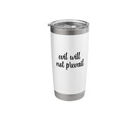Evil Will Not Prevail Pope Leo XIV God Unity Peace Hope Pray Stainless Steel Insulated Tumbler