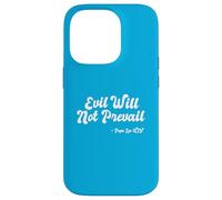 Evil Will Not Prevail Pope Leo XIV Pray God Unity Peace Hope Case for iPhone 14 Pro