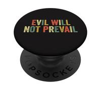 Evil Will Not Prevail Pope Leo XIV Unity Faith Hope God Love PopSockets Adhesive PopGrip