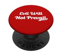 Evil Will Not Prevail Pope Leo XIV Unity God Hope Pray Peace PopSockets Adhesive PopGrip