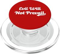 Evil Will Not Prevail Pope Leo XIV Unity God Hope Pray Peace PopSockets PopGrip for MagSafe