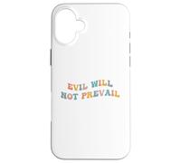 Evil Will Not Prevail Pope Leo XIV Unity God Love Hope Faith Case for iPhone 16 Plus