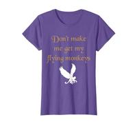 Evil witch dont make me get my flying monkeys T-Shirt