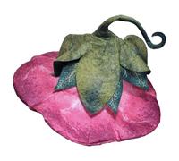 Evil Witch Hat for Women,Lotus Shaped Evil Witch Hat for Women - Halloween Witch Hat Halloween Witch Costume Accessory for Hal Party Favor