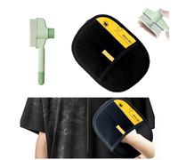 EVIMAR Electrostatic Pet Hair Remover Glove, Reusable Grooming & Cleaning Glove for Dogs & Cats, Anti-Static for Furniture, Carpet, Car Seats, Couch (1 Glove + 1 Free Deshedding Brush)