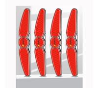 evimo 4 Pcs Car Door Protector Strips, For Jaguar XE XEL XF XFL XJ XK F-PACE I-PACE E-PACE F-Type X-Type S-Type Car Door Edge Protectors, Anti-Collision Protection Strip Sticker, Car Accessories