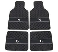 evimo 4PCS Car Mats, For Citroen Ds7 DS 7 Crossback 2018-2023 Non Slip Car Floor Mat, Anti-Slip Backing, Floor Mat, Tailored Fit Carpet Floor Mat Set Accessory,D