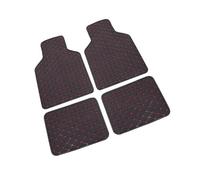 EVIMO 4PCS Car Mats, For Fiat 500 2016-2020 Abarth 595 2017-2021 Non Slip Car Floor Mat, Anti-Slip Backing, Floor Mat, Tailored Fit Carpet Floor Mat Set Accessory,C