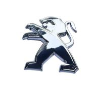 evimo Car Emblems, for Peugeot 208 2019-2024 Hood Trunk Emblem Front Grille Replacement Emblem Front and Rear Trunk Waterproof Car Styling Body Fittings,A