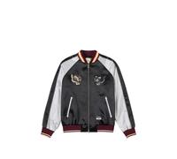 EVISU leopard embroidered souvenir jacket - Black M-L-XL-XXL