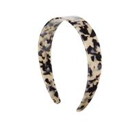 EVITA PERONI Tortoise Headband Wide Resin Headbands Tortoise Shell Headband Wide Acetate Headbands-Amber