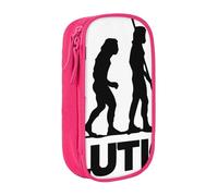 EVIUS Bodybuilding Evolution Print Pencil Case â€“ Large Capacity Zippered Pencil Case, Portable Pen Box - Cute Pencil Cases for Kids, School, Office, and Travel