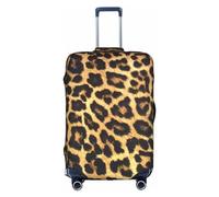 EVIUS Leopard Print Trendy Suitcase Protectors Luggage Cover, Travel Luggage Protector, Suitcase Cover S/M/L/Xl, Elastic Washable Trolley Case Cover, Luggage Cover With Zipper.