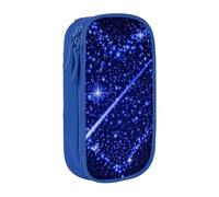 EVIUS Shooting Star Heart Print Pencil Case â€“ Large Capacity Zippered Pencil Case, Portable Pen Box - Cute Pencil Cases for Kids, School, Office, and Travel