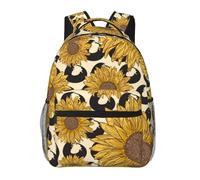 EVIUS Sunflower Casual Backpack Backpacks For Women Backpack Teen Bagpack Bookbags Travel Backpacks Gym Backpack Laptop Backpack Cute Pack Hiking Backpack For Work And Travelling