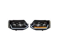 EVJOSQDI 1 Pair LED Headlights Compatible For VW Caravelle T5 2011-2015 Headlights Plug And Play With LED DRL Turning Full LED Front Head Lights(Right Hand Drive)