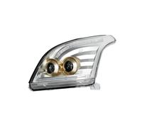 EVJOSQDI 2 PCS Car Headlights Compatible For Toyota PRADO 2003-2009 LED Light For The Whole Series With Daytime Running Light(Silver)