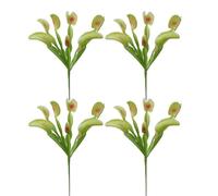 Evlasumflow 14" Artificial Venus Flytrap Plants 4pcs Lifelike Faux Carnivorous Venus Flytrap for Home Office Party Halloween Decorations(4pcs)