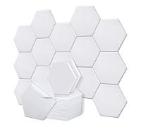Evliery 18 Pack Self-Adhesive Acoustic Panels Soundproof Wall Panels 12X10X0.4Inch Acoustic Treatment Panel for Home Office