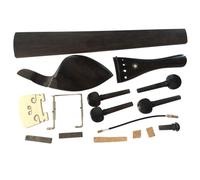 Evliery 4/4 Violin Complete Set of Accessories, Violin Set, Pegs, Instrument Spare Parts Parts