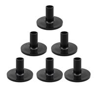Evliery 6 Pcs Plastic Cymbal Sleeves Long Cymbal Sleeves for Drum Kits Performance Parts