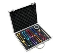Evliery Chakra Tuning Fork Set for Healing with Tuning Fork Activator, for Healing, Sound Therapy, Keep Body