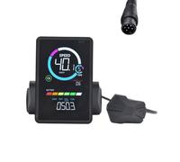 Evliery M7C-2 Electric Bike LCD Display Meter 24V 36V 48V 60V E Scooter LCD Panel with USB UART for Mountain Electric Bike 6PIN Replacement Parts