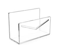 Evliery Mail Holder Mail Organizer Countertop Acrylic Mail Sorter for Desk Envelope Holder Letter Organizer for Office School