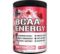 Evlution Nutrition BCAA Energy - Essential BCAA Amino Acids, Vitamin C & Natural Energizers for Performance, Immune Support, Muscle Building, Recovery, B Vitamins, Pre Workout, 30 Serve, Watermelon