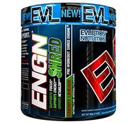Evlution Nutrition ENGN Shred Pre Workout Thermogenic Fat Burner Powder, Energy, Weight Loss, 30 Servings (Cherry Limeade)