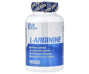 EVLution Nutrition, L-Arginine, 1 g, 90 Tablets