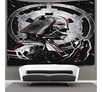 EVMILA 3D Star Wars Printed Wall Blanket Home Decoration Bedding Poster Wall Art Darth Vader Tapestry Wall Hanging Tapestry Soft Polyester for Living Room Bedroom Dorm Decor 150cmx200cm