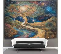 EVMILA 3D Tree of Life Print Wall Blanket Home Decoration Bedding Poster Wall Art Tapestry Tapestries Wall Hanging Soft Polyester for Bedroom Living Room Dorm Home Decorations 70cmx100cm