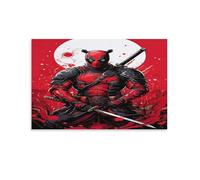 EVMILA Marvels Deadpool Art - The Canvas Prints of Reproduction Artwork Pictures on Canvas Wall Art for Home Office Decorations 24x36inch(60x90cm)