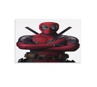 EVMILA Marvels Deadpool Print, Canvas Wall Art, Pictures for Living Room And Bedroom, Prints for Special Occasions 20x30inch(50x75cm)
