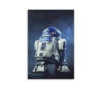 EVMILA Star Wars Wall Art R2-D2 Canvas Print Painting Wall Decor Set of Ornaments for Walls Bedroom Living Room 12x18inch(30x45cm)