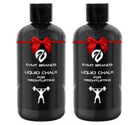 EVMT Brands Liquid Chalk, Mess-Free Gym Chalk for Weightlifting, Gymnastics, Rock Climbing, Dancing. Sweat-Resistant and Long Lasting for Stronger Grip.