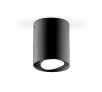 EVN Kardanus LED ceiling light Ø 9 cm, black