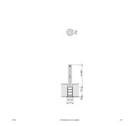 EVN LD1102 recessed light 12V IP68 Ø1cm 0.1W 830
