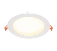 EVN Lichttechnik 4037293017312 LED Recessed Panel WS LP RW 173502 15 W 3000 K 172 mm Round Ceiling / Wall Light