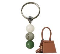 EVNFTUU Crystal Keyring For New Beginnings,Moonstone Crystal Keychain,New Job Gifts With Card For Women
