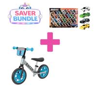 Evo 10" Racer Balance Bike + 36 Pack Street Racers Bundle